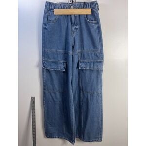 Forever 21 Womens-Juniors Cargo Jean Pants Size 25 (NWT)